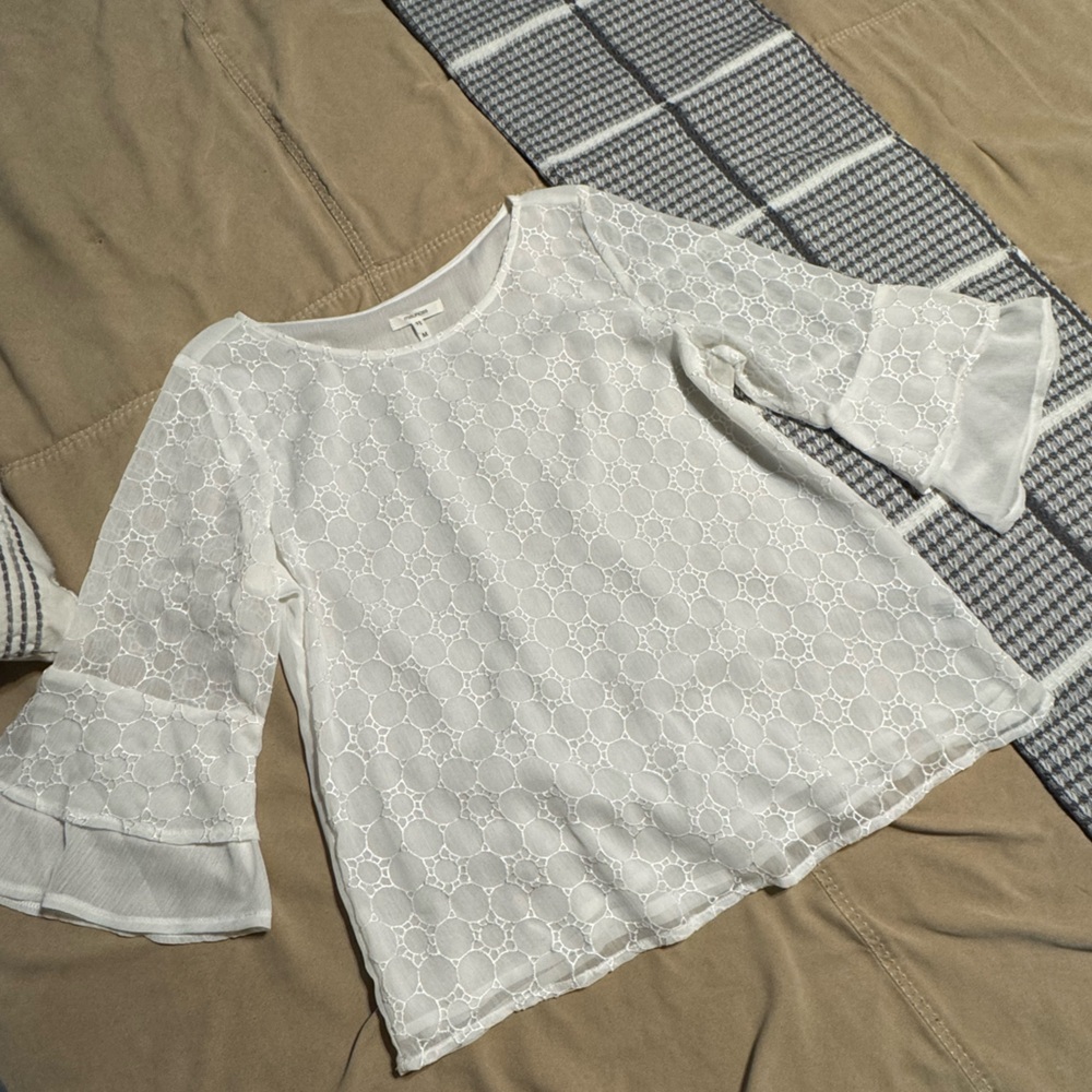 Maurices White blouse